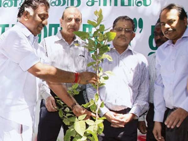 அமைச்சர்களும் வில்வமரமும்