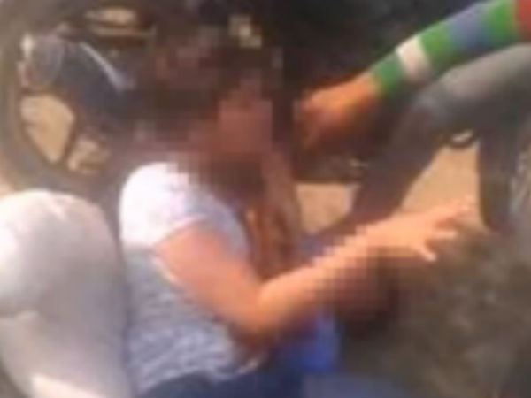 Young Girl, Friend Beaten Up by UP Gang, Video Posted on WhatsApp Young Girl, Friend Beaten Up by UP Gang, Video Posted on WhatsApp