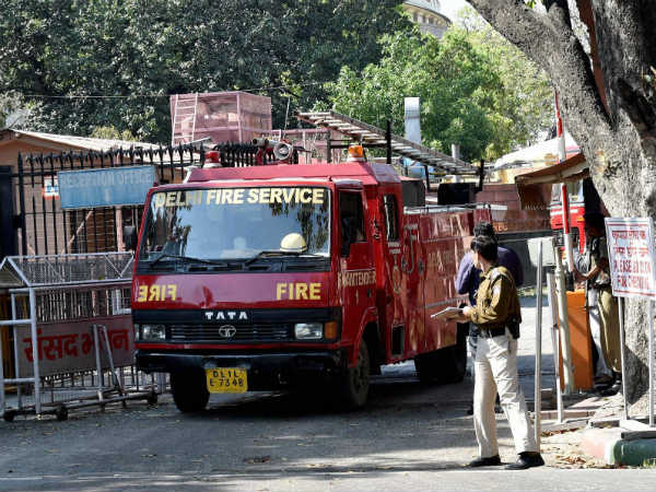 Major fire breaks out at Parliament premises