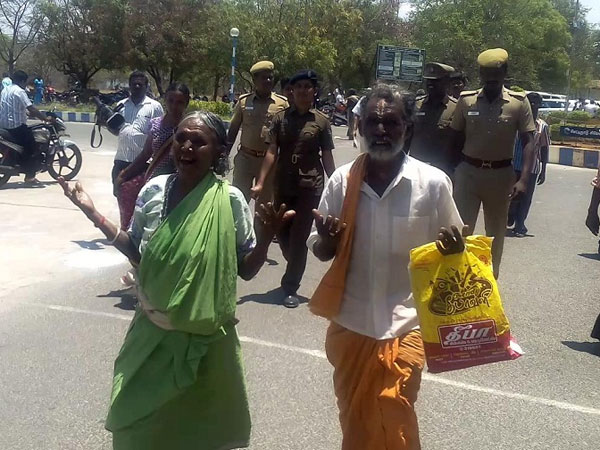 3 women attempt to immolate themselves at Karur collectorate