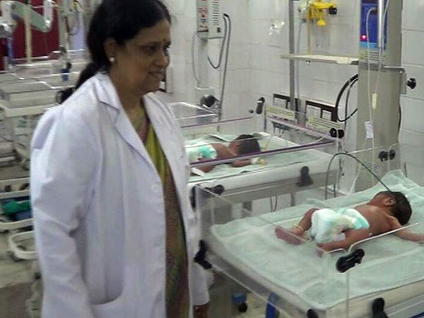 Madurai lady delivers quadrat in delivery