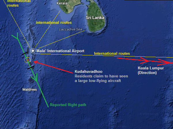 தாழ்வாக பறந்து சென்ற விமானம்: