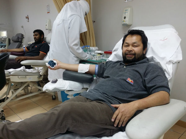Blood donation camp held in Saudi Arabia