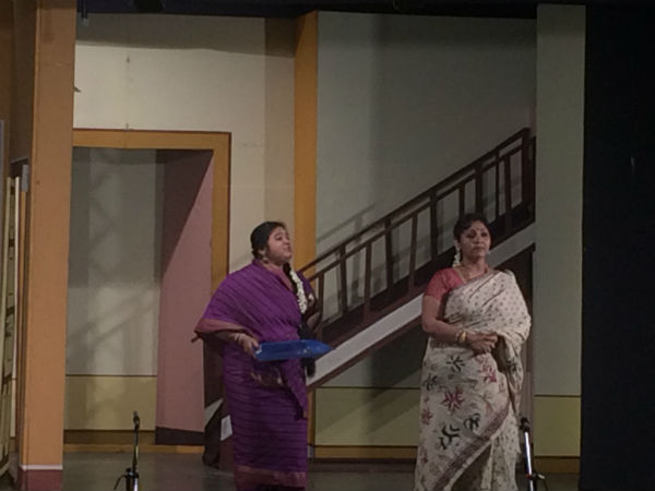 The not ended skit of KB again on stage...