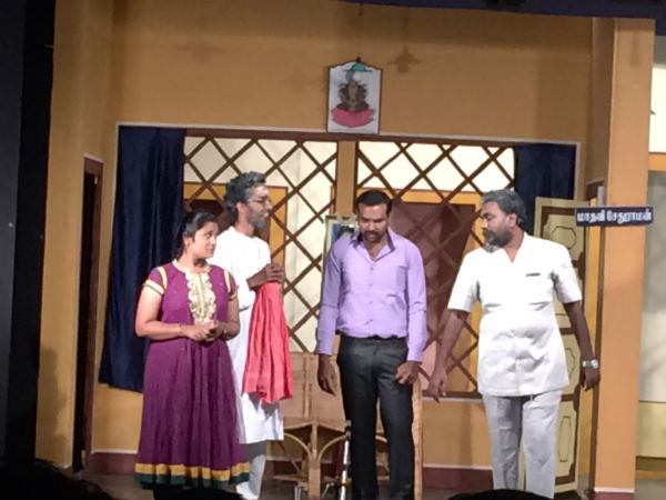 The not ended skit of KB again on stage...