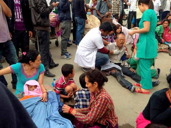 Bhimsen Tower Collapsed in Kathmandu Bhimsen Tower Collapsed in Kathmandu