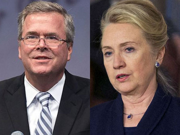 ஹிலரியும் ஜெப் பும் மோதினால் ? 