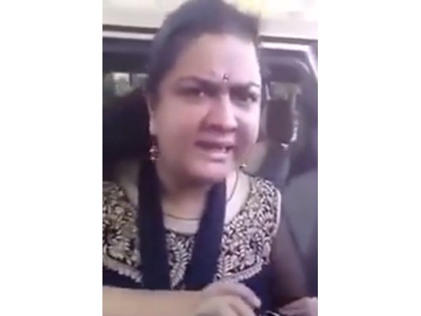 Actress Urvashi's 'drunken speech' video is goes viral Actress Urvashi's 'drunken speech' video is goes viral