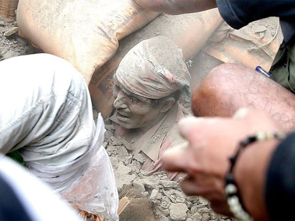 Nepal quake: When a man drank urine to stay alive for three days under rubble Nepal quake: When a man drank urine to stay alive for three days under rubble