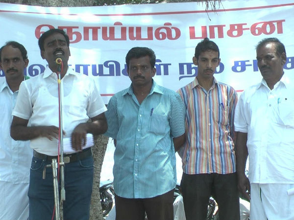 Noyyal farmers meet