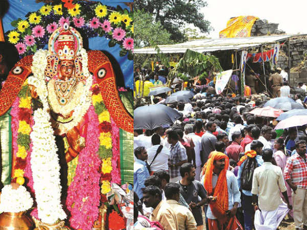 பக்தர்கள் பதையாத்திரை