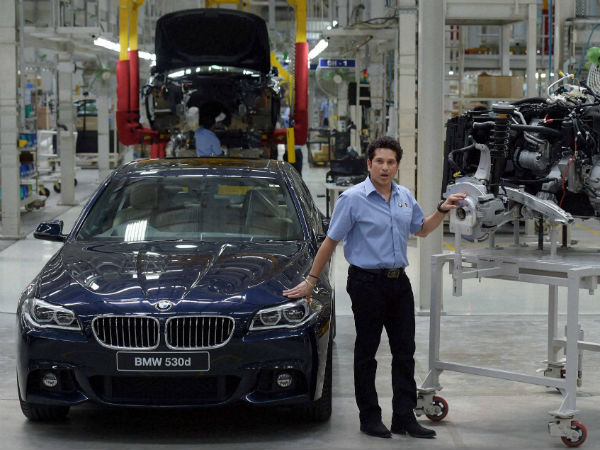 SACHIN TURNS ENGINEER: ASSEMBLED LUXURY CAR