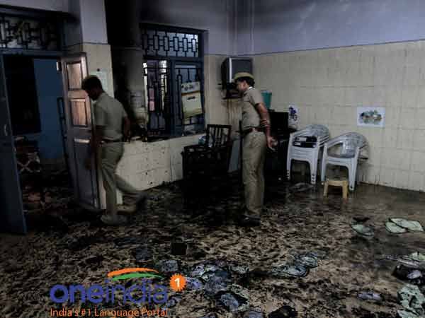 Fire accident in High court chennai