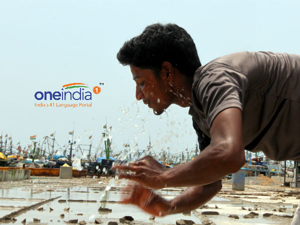 வெளுத்து வாங்கிய வெப்பம்: