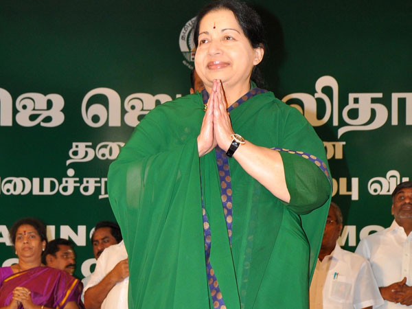 Jaya will take oath as CM today