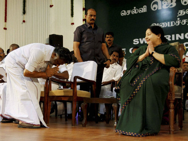Why Jaya took all the ministers of OPS?