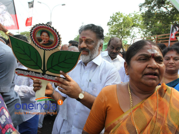 OPS and other ministers launch campaign for Jayalalitha