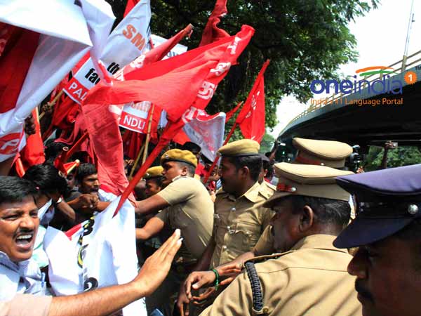 RSYF protests over IITMadras incident in Chennai