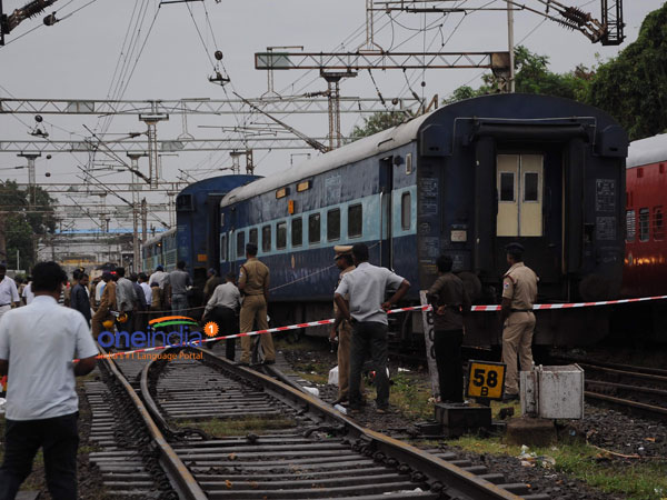 Chennai - Bangalore train derailed