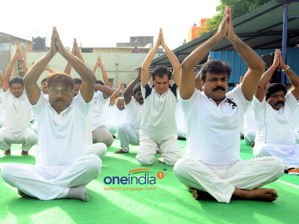யோகா தான் காரணம்...