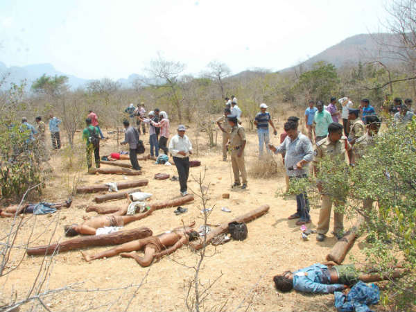 Tirupathi Encounter: SIT Completes Enquiry with Eye Witnesses