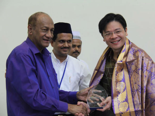 Singapore minister praise Jamal Mohamed College Alumni Association