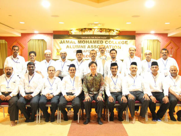 Singapore minister praise Jamal Mohamed College Alumni Association