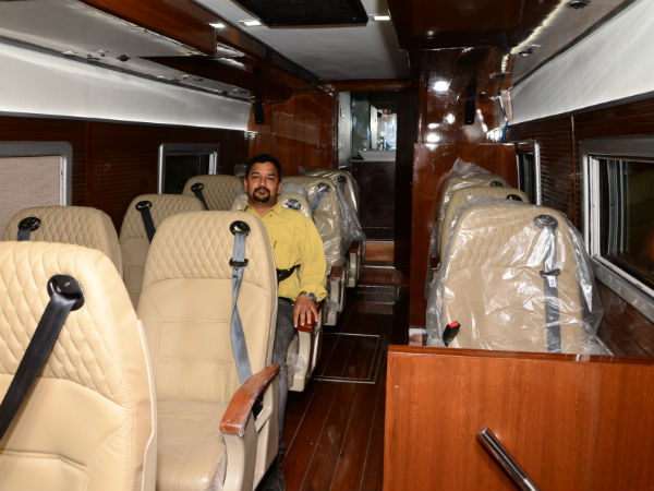 KCR's Rs 5 crore luxury 'vanity' bus, all you need to know