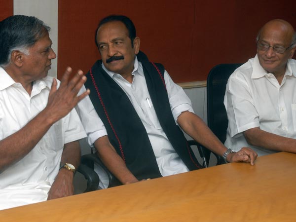 G.Ramakrishnan meets Vaiko