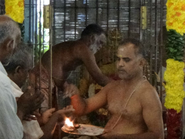 Guru Peyarchi begins at Puliyarai temple