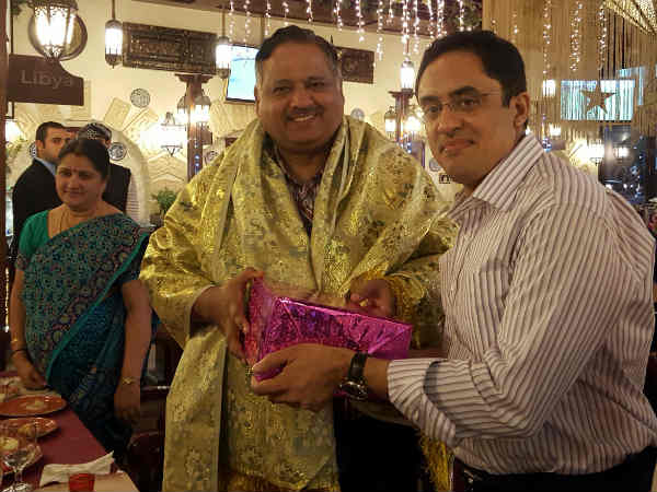 Air India officers gets send off from Dubai Tamil organizations