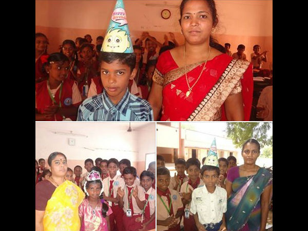 மாணவ மாணவியருக்கு பேஸ்புக்கில் பிறந்த நாள் வாழ்த்து