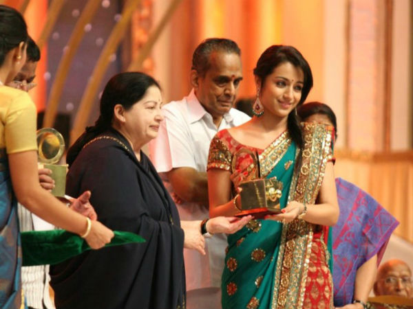 ஜெயலலிதா உடன் த்ரிஷா