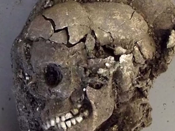 4000 வருட எலும்புக்கூடு...