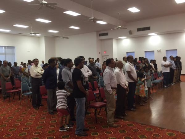 US Tamils paid homage to Dr Kalam at St Louis