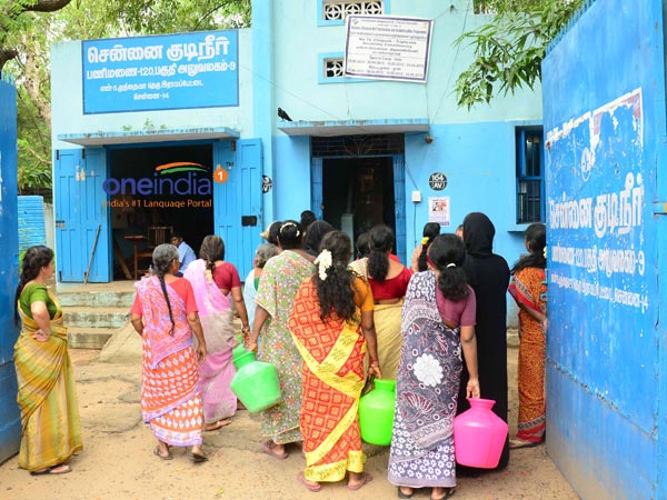 கலங்கலான தண்ணீர்