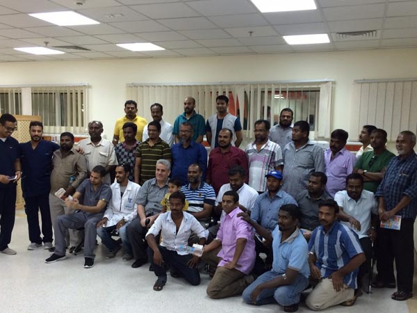 Blood donation camp held in Jeddah ahead of Indian Independence day Blood donation camp held in Jeddah ahead of Indian Independence day