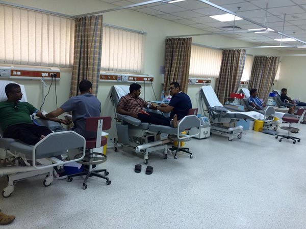 Blood donation camp held in Jeddah ahead of Indian Independence day Blood donation camp held in Jeddah ahead of Indian Independence day