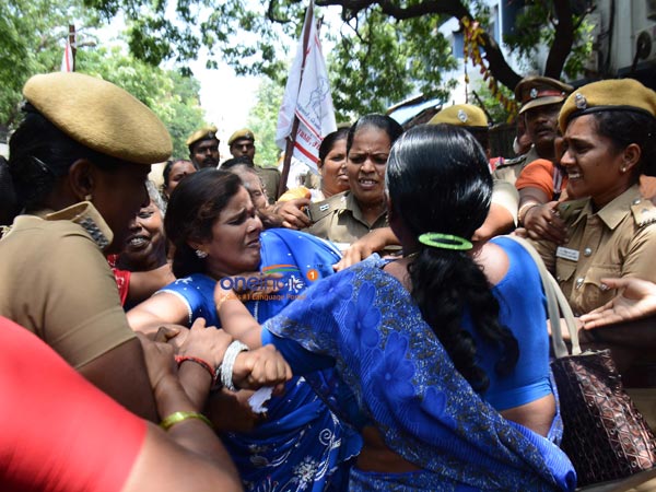 Differently abled persons torch GO Differently abled persons torch GO