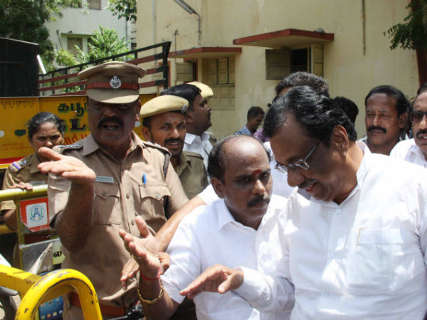 EVKS Elangovan slams Madurai police