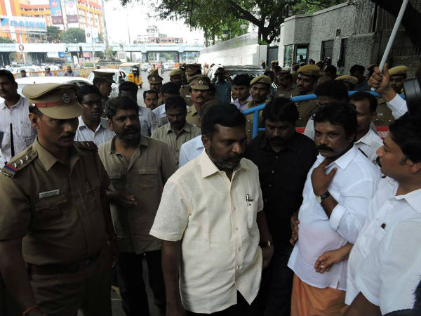 VCK protest against US on Srilanka's war crime