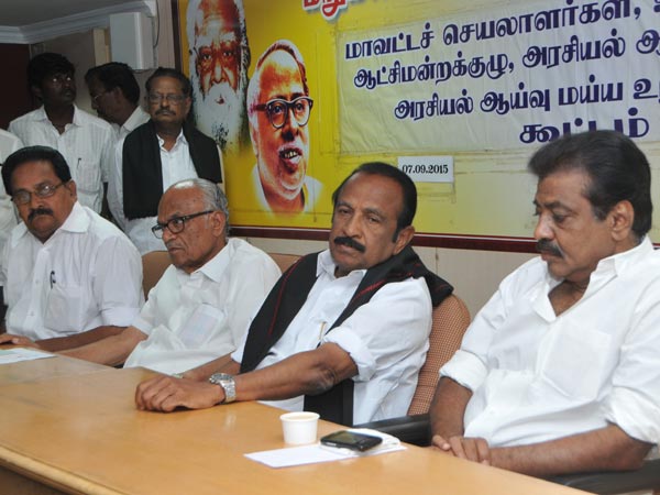 MDMK appeals to PM to constitute Cauvery Management Board