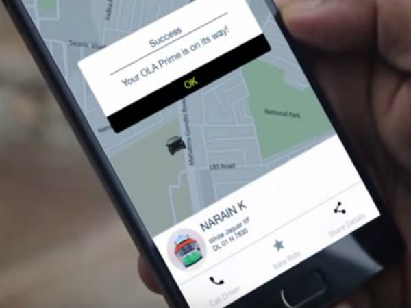 F1 driver Narain Karthikeyan turns driver for Ola cabs