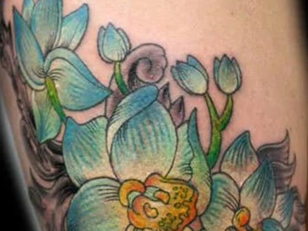 பூவின் மேற்புறம்: