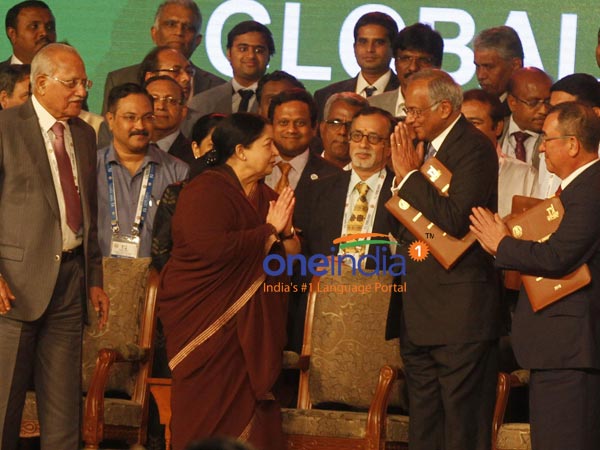 Rs 2.42 lakh crore committed for TN at global investors meet: Jayalalithaa Rs 2.42 lakh crore committed for TN at global investors meet: Jayalalithaa