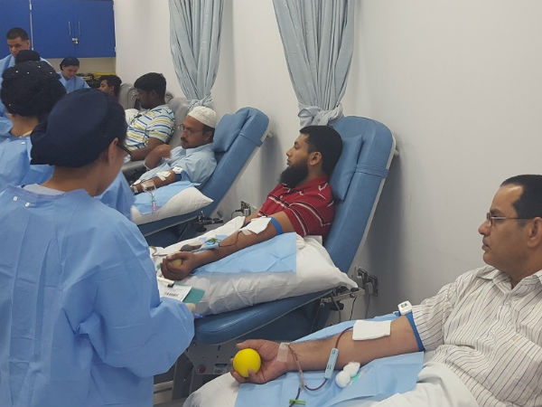 Mega blood donation camp held in Riyadh