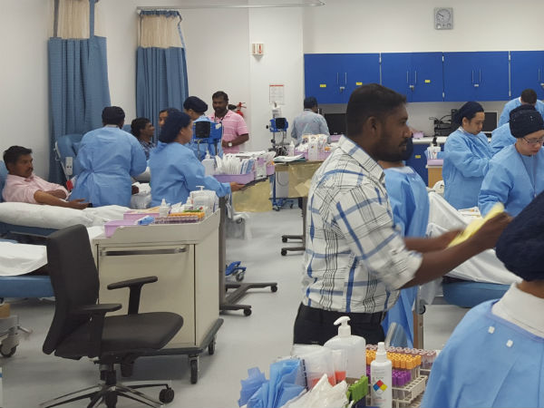 Mega blood donation camp held in Riyadh