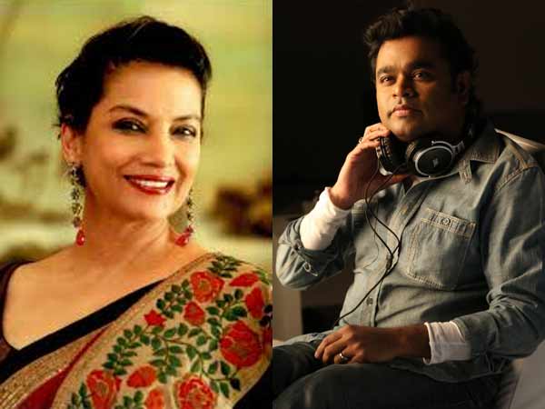 Shabana Azmi opposes the fatwa against A R Rahman Shabana Azmi opposes the fatwa against A R Rahman