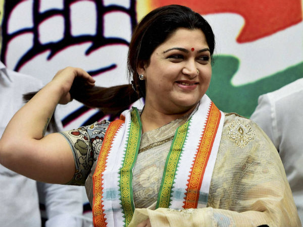 நடிகை குஷ்பூ 