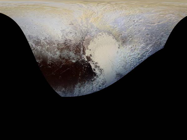 'Snake skin' photos reveal Pluto in dazzling details
